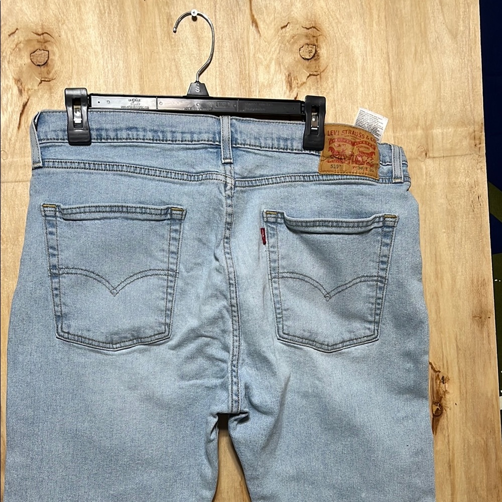 Levi's Sky Blue Denim 510 Jeans 36/32